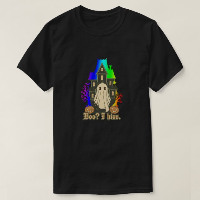 CAMISETA BOO? EU SIBILO (Frente do Design)