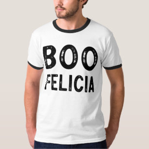 Camiseta BOO Felicia - Dia das Bruxas engraçado