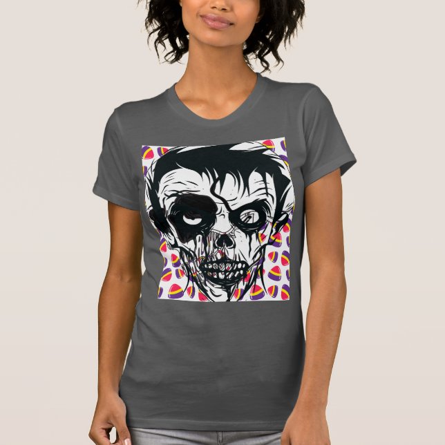 Camiseta Boo Feliz Dia das Bruxas (Frente)