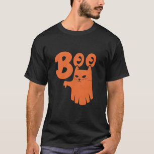 Camiseta Boo Ghost Halloween Long Sleeve T Shirt