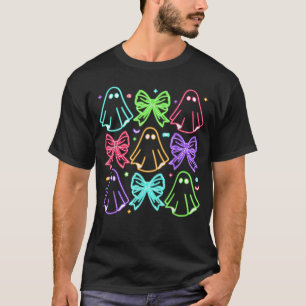 Camiseta Boo Ghost Spooky Season Glow Em Hallo