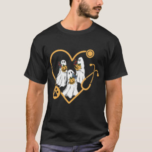 Camiseta Boo Ghost Spooky Veterinary Vet Technician
