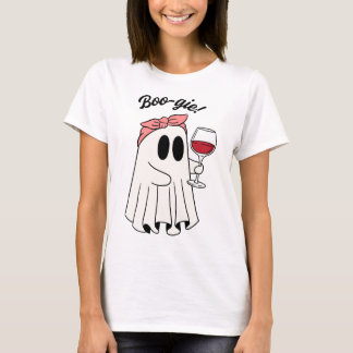 Camiseta Boo-gie! Dia das Bruxas