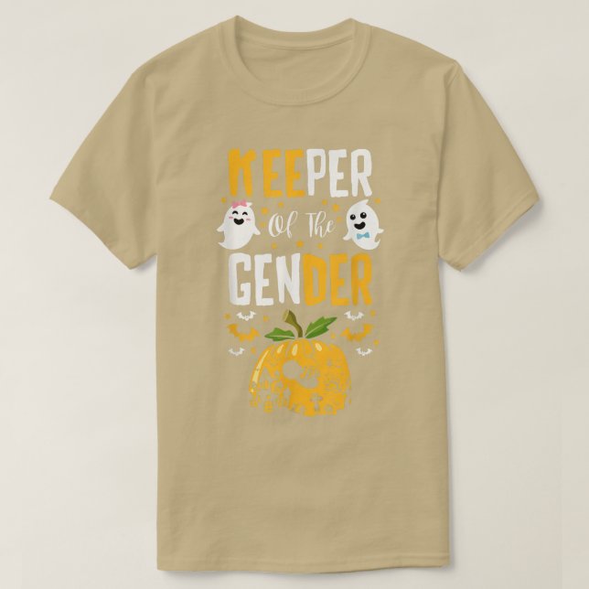 Camiseta Boo Guardião do Gênero Revela Gravidez do Bebê (Frente do Design)