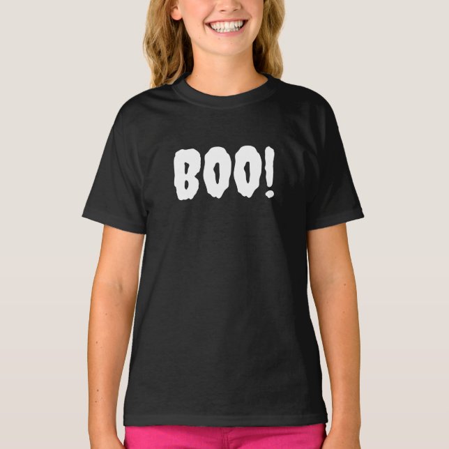 Camiseta Boo Halloween (Frente)