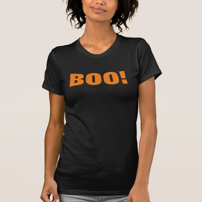 Camiseta BOO! Halloween (Frente)