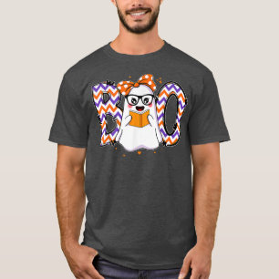Camiseta Boo Halloween Costume Groovy Spooky Boo Crew Girls
