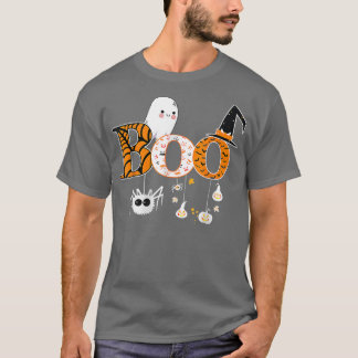 Camiseta Boo Halloween Costume Spiders, Fantasmas, Pumkin e