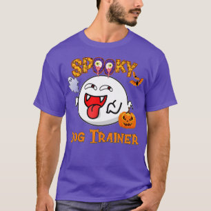 Camiseta Boo Halloween Costume Spooky Dog Trainer
