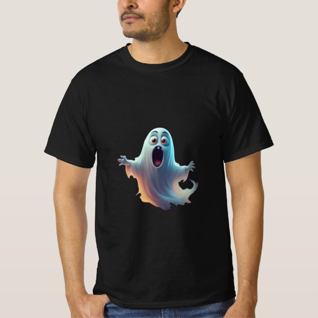 Camiseta boo Halloween Horror Tee - t-shirt (Frente)