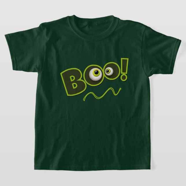 Camiseta Boo Happy Halloween Costume T-Shirt (Postura )