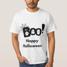 Camiseta Boo Happy Halloween homens da Internet