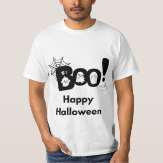 Camiseta Boo Happy Halloween homens da Internet