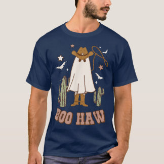 Camiseta Boo Haw Ghost Funny Cowboy Cowgirl Western Hallowe