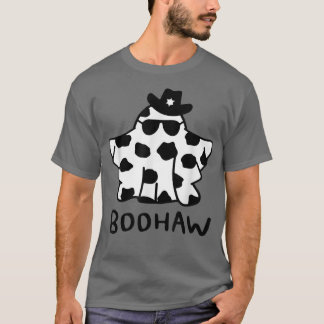 Camiseta Boo Haw, Retro Boo Haw Ghost Cowbo Halloween