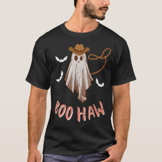 Camiseta Boo Haw Western Retro Halloween