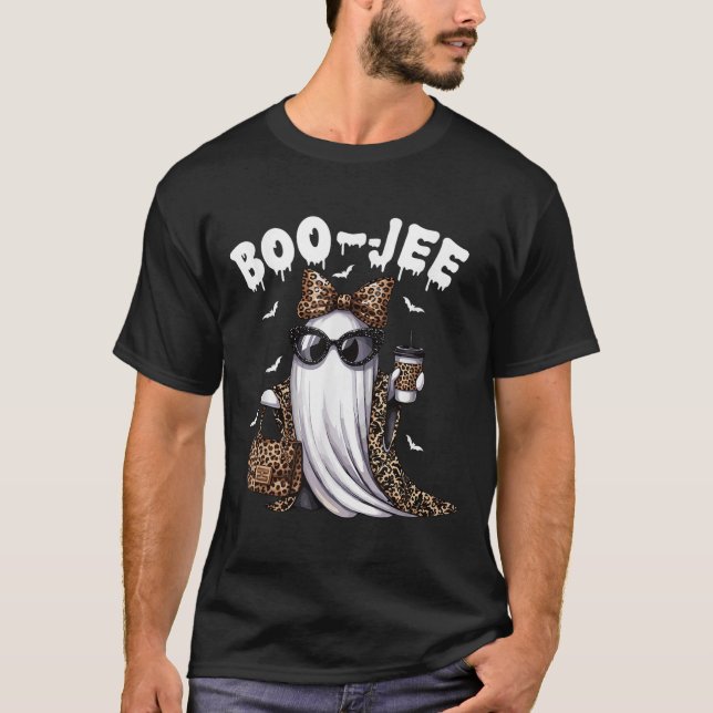 Camiseta Boo Jee Ghost Shirt Soky Vibes Halloween Boujee Wo (Frente)
