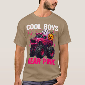 Camiseta Boo Legal Use Rosa Monsterruck Câncer de Mama Meni