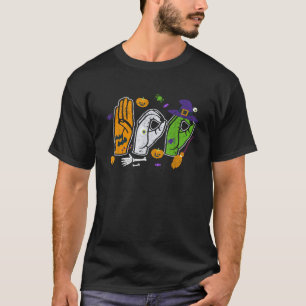 Camiseta Boo Mãos Símbolo Americano Orgulho ASL Hallowe