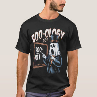 Camiseta Boo-Ologia 101, feliz halloween