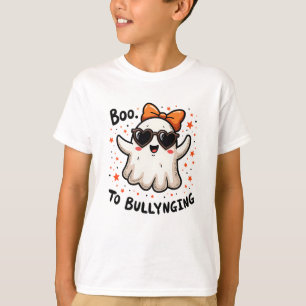 Camiseta Boo para Fantasma Bonito Amargo Moldado