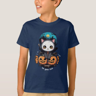 Camiseta Boo para você também Gatos de Gato Bonito e Pump