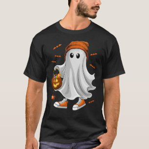 Camiseta Boo Pumpkin Cute Ghost Halloween