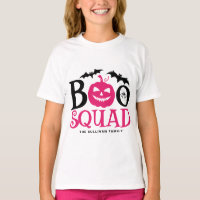 Boo-Quente Rosa Esquadrão Spooktering Apontando Di