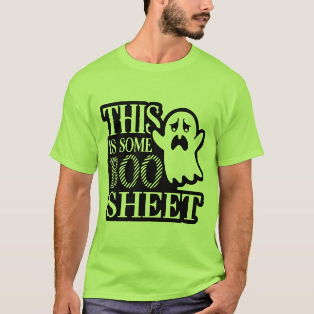 Camiseta Boo Sheet Halloween (Frente)