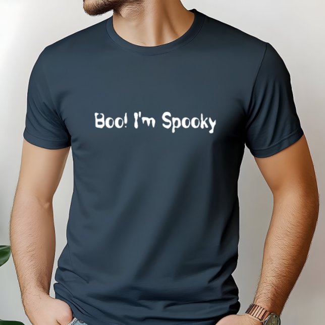Camiseta Boo! Sou Spooky (Criador carregado)