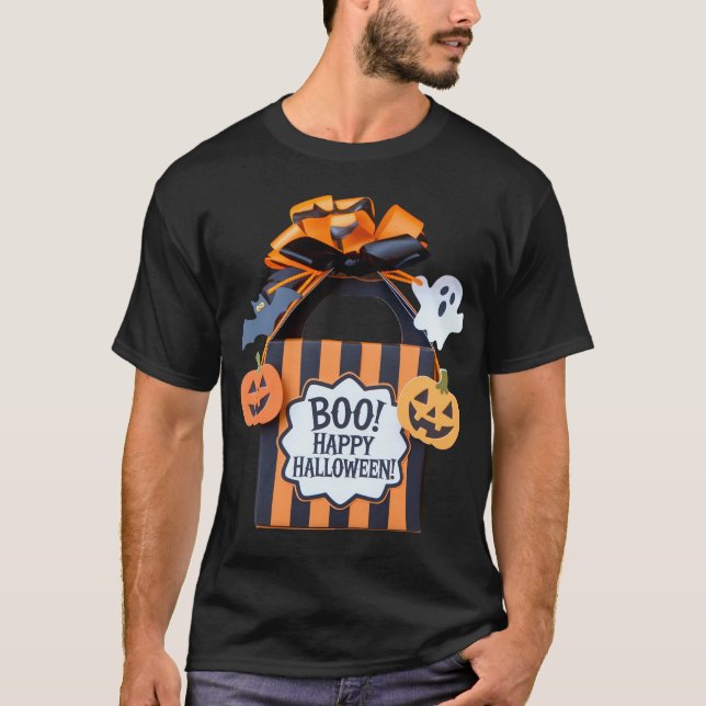 Camiseta Boo Surprise Halloween - T-Shirt (Frente)