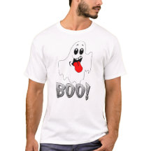 "BOO!" T-shirt do Halloween