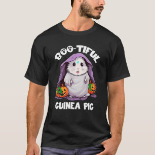 Camiseta Boo Tiful Guiné Pig Halloween Spooky Pumpkin Autu