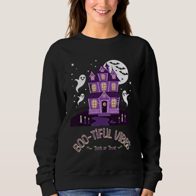 Camiseta Boo-Tiful Halloween Themed (Frente)
