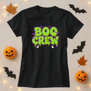 Camiseta BOO TRIPULAR Halloween Slime Ghost Bat Halloween