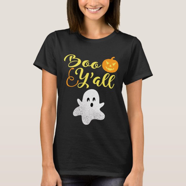 Camiseta Boo Y Halloween Ghost (Frente)