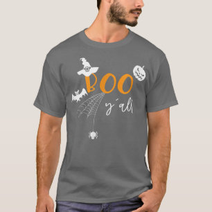 Camiseta Boo Y Pumpkin Ghosts Scary Witch Engraçado Hallowe