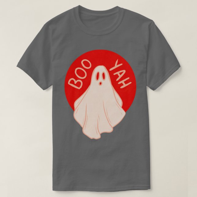 Camiseta Boo yah (Frente do Design)