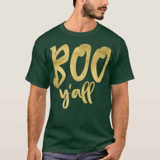 Camiseta Boo Y'all Bonito Engraçado e Fácil Figurino de Hal