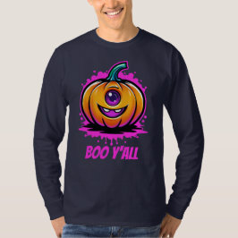 Camiseta Boo Y'All, design de Halloween adorável
