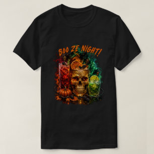 Camiseta Boo Ze Night Boas Espíritos Halloween Adulto