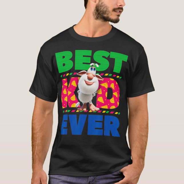 Camiseta Booba Best Kid Ever Birthday Gift (Frente)
