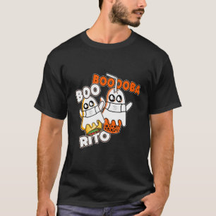 Camiseta Booba Boo rito Kawai Boba Tea Burrito dentro Hallo
