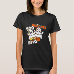 Camiseta Booba Boo rito Kawai Boba Tea Burrito dentro Hallo