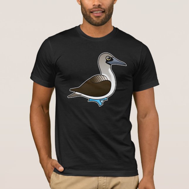 Camiseta Booby Azul-footed bonito (Frente)