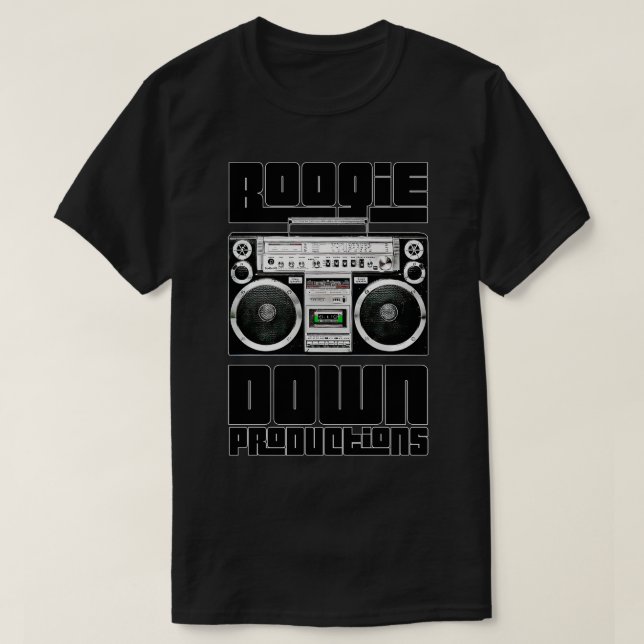 Camiseta Boogie Down Productions (Frente do Design)