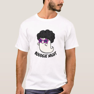Camiseta Boogie Night Dia de as Bruxas engraçado Ghost Pun