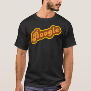 Camiseta Boogie - Retro 70s - Logotipo Essencial T-Shirt