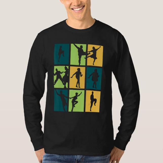 Camiseta Boogie Woogie Dance Retro (Frente)