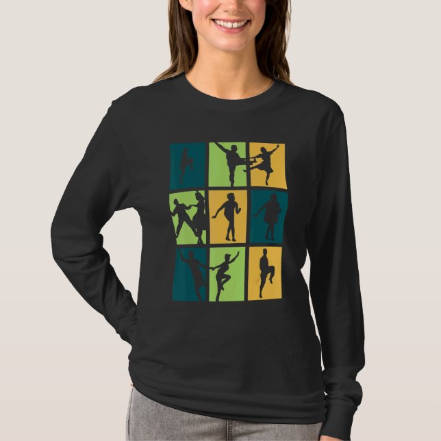 Camiseta Boogie Woogie Dance Retro (Frente)